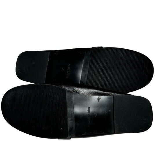 See by Chloe Hana Loafers Black Leather Ring Detail Flat Sz 41, 9.5 NEW $425 - Picture 10 of 10